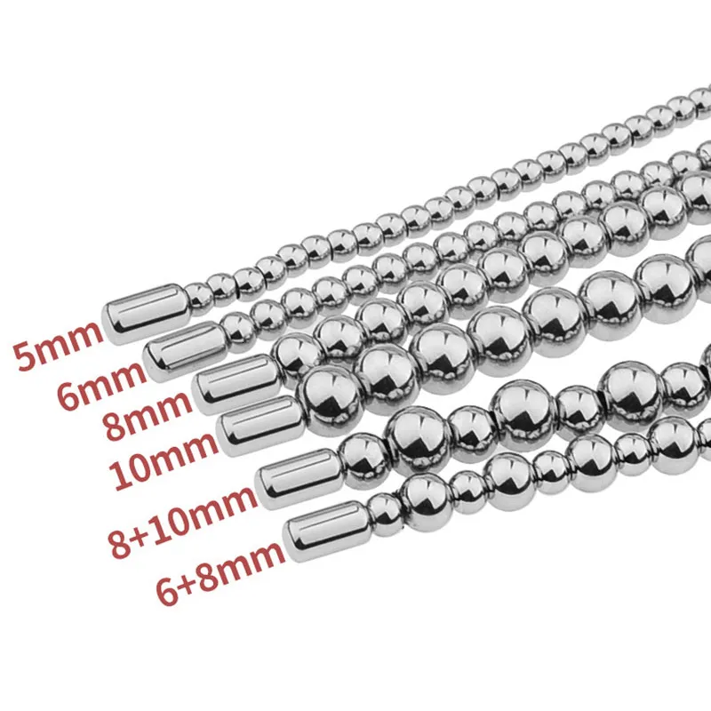 Adult Toys Electro Stainless Steel Urethral Sound Dilators Plug Insert Stimulation Catheter Beads Male Masturb_voghion.com