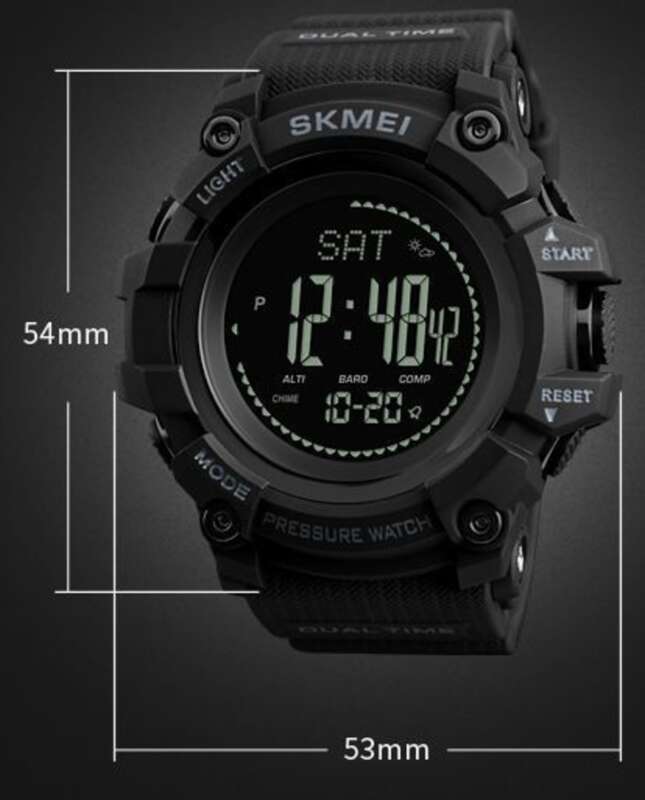 2024 New Outdoor Electronic Watch Compass Tactical Military Training Special Athlete Running Waterproof Student_voghion.com