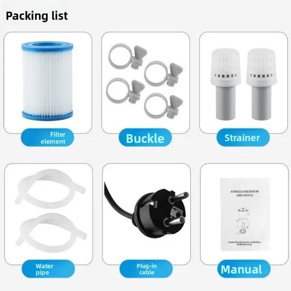 Rahmen-Poolfilterpumpe für Dropshipping-Verkäufe_voghion.com