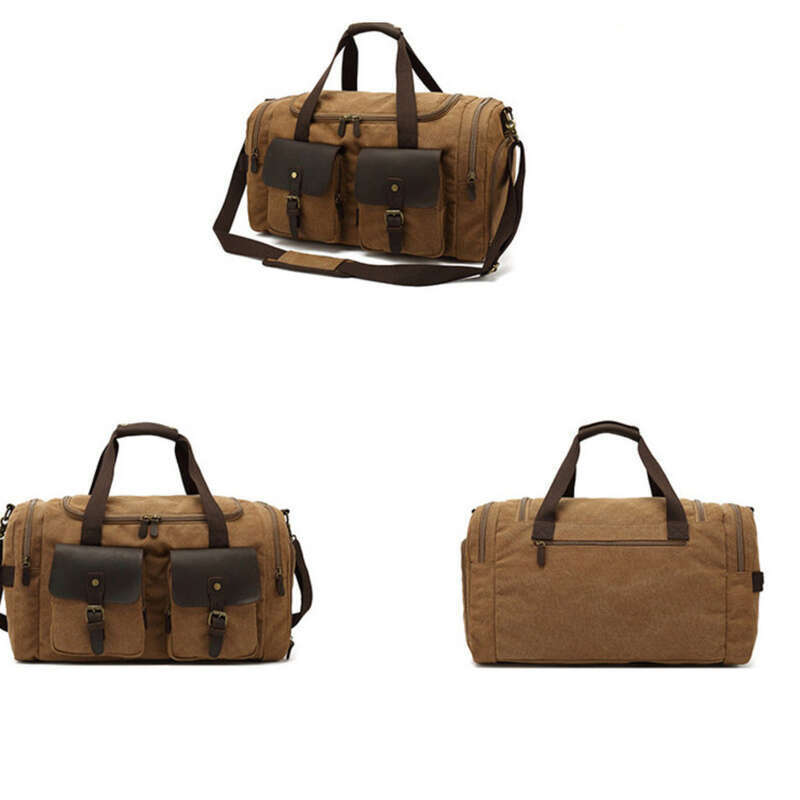 Bolsa de gimnasio para yoga de gran capacidad con equipaje de techo, ideal para viajes largos y cortos, con lona para móvil y diseño de caballo loco._voghion.com